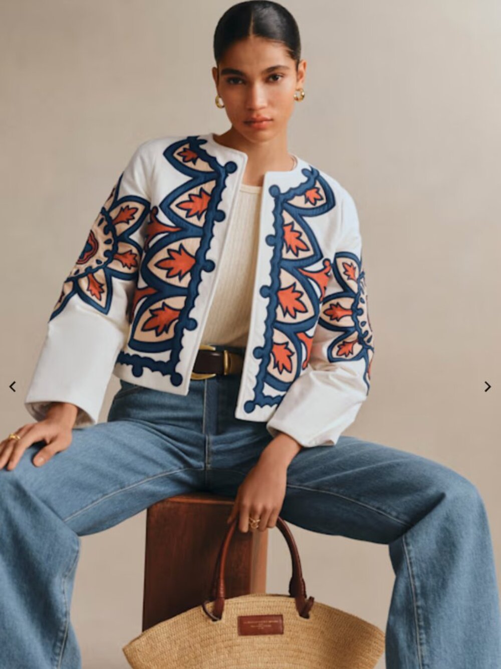 BRAND NEW Sezane Emerson Jacket Quilted Outerwear